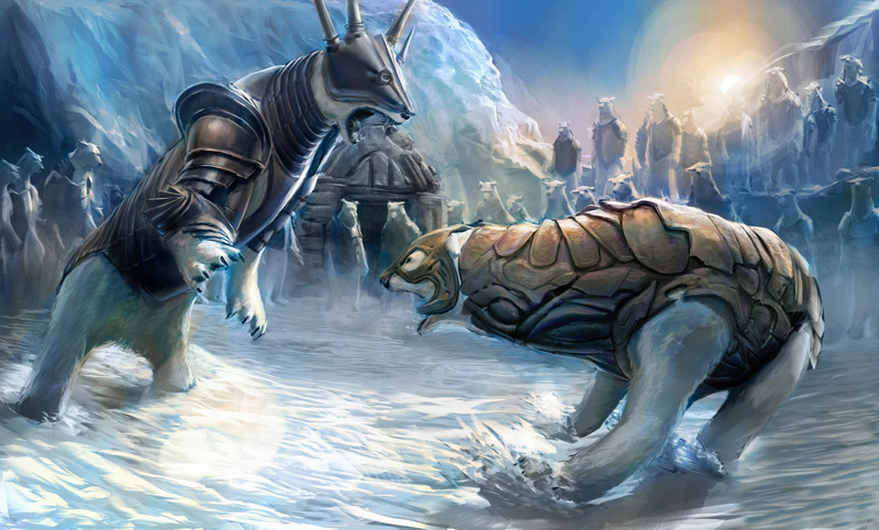 Darran Art: His Dark Materials concept art